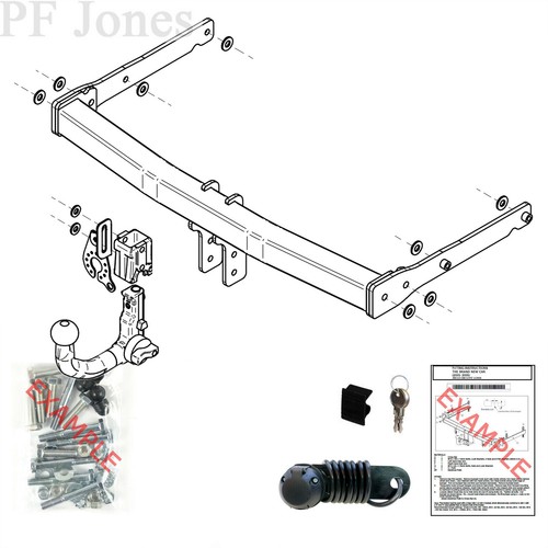 Tow trust towbar - for, audi