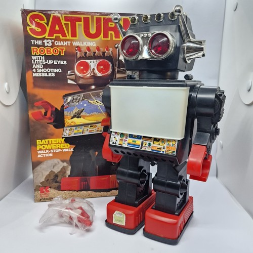 Vintage saturn robot - robot, no