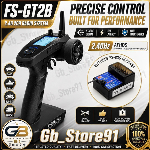 Flysky gt5 6ch remote - flysky, 2.4g