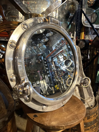 Mirrored ships porthole 53cm - ships,