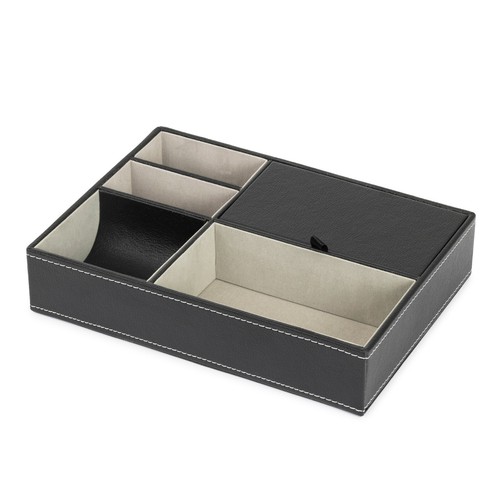 Livivo leather look valet - leather,