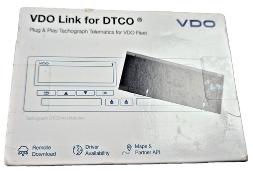 Vdo link remote - vdo, tachograph