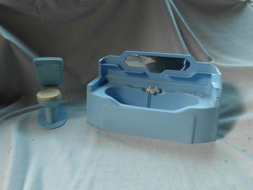 Vintage sindy blue bathroom - vintage,