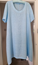 Grizas blue linen dress with