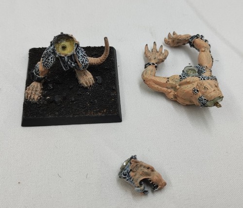 Metal whfb skaven - rat,