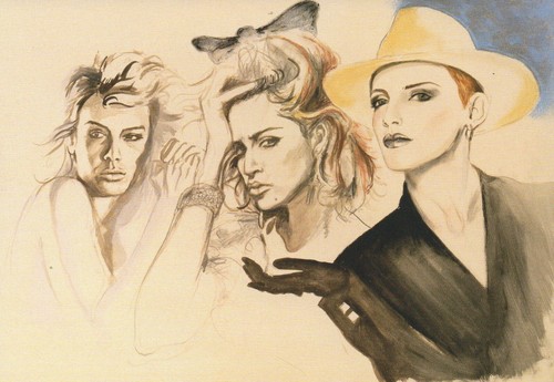 Art ronnie wood kim wilde - wood,