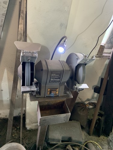 Inch pedestal grinder - 8,