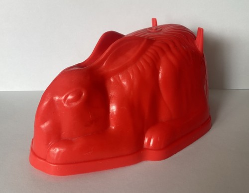Vintage red rabbit shaped - vintage,