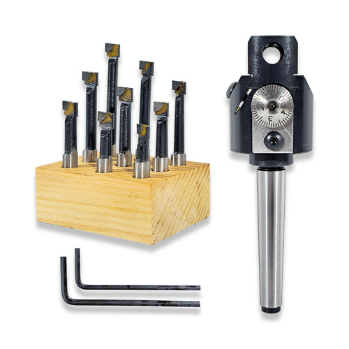 35mm boring head morse - 1, taper