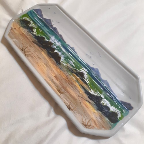 Highland stoneware seascape - highland,