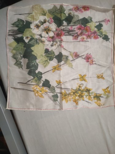 Set vintage cotton - set, floral