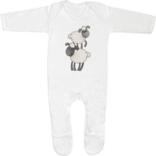 'Pair Of Cute Sheep' Baby