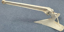 GALVANISED PLOW CQR DELTA ANCHOR 24kg 53lb unused