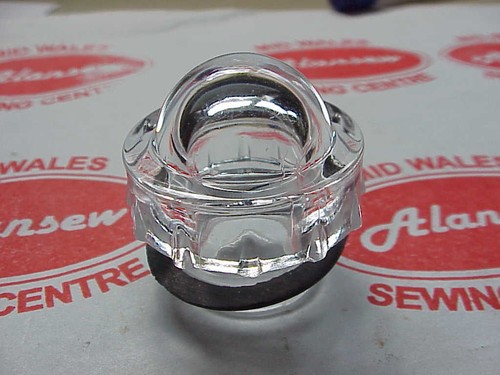 Clear oil refill cap - clear,