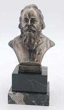 Johannes Brahms Metal Bust on