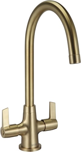 Kitchen sink mixer tap - kitchen, brushed