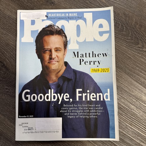 Matthew perry 1969 2023 people - perry, 1969-2023