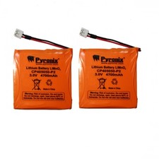 Pyronix DELTABB-WE Siren BATT-ES1 Bell Box Deltabell Batteries Twin Pack UK
