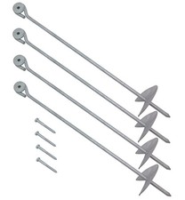 4x Ground Anchors 60cm for
