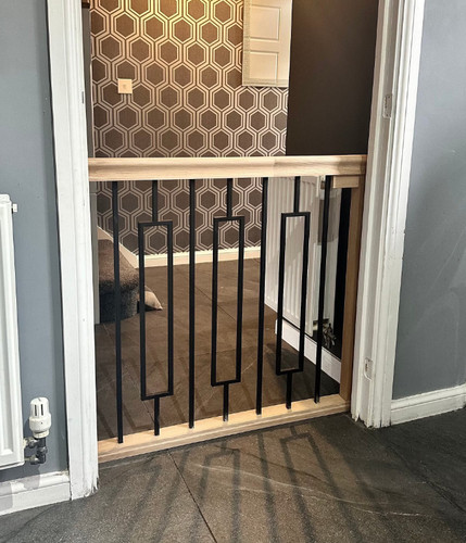 Bespoke metal and - metal, oak