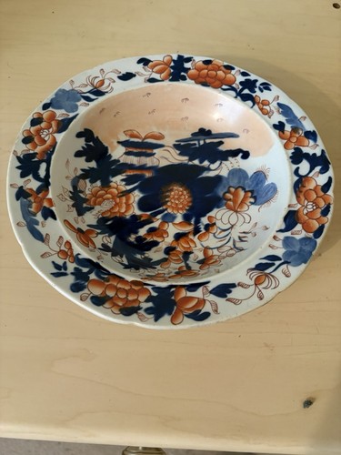 Antique masons ironstone soup - masons,