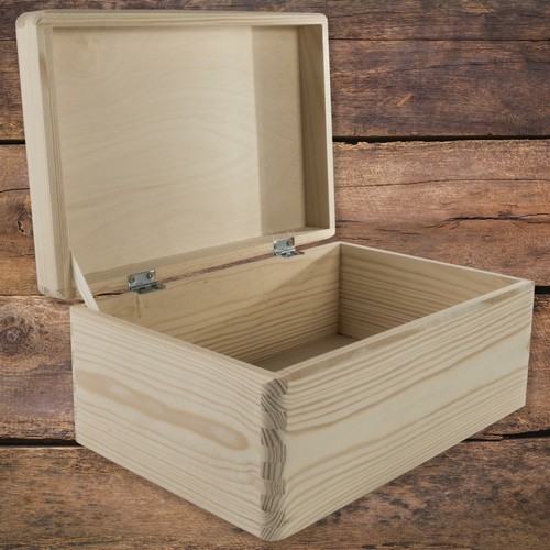 Wooden box with lid - box, 20