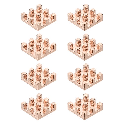 Pcs copper heatsink 6x6x2mm - pcs,
