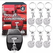 6 Trolley Coin Keyring