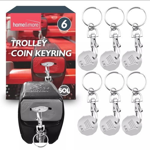 Trolley coin keyring - 6,