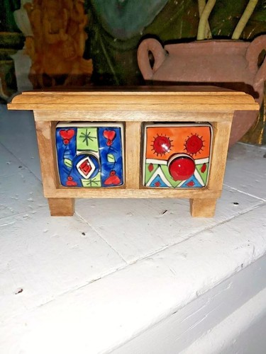 Handmade indian ceramic two - handmade,