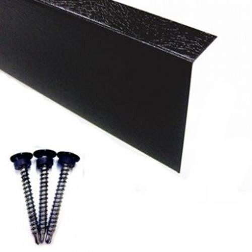 Rubber roofing shed trim - shed, metal