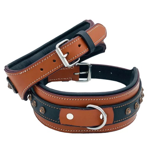Genuine leather dog - genuine,