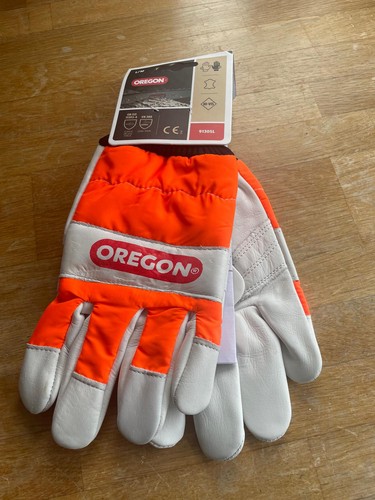 Oregon leather chainsaw gloves - oregon,