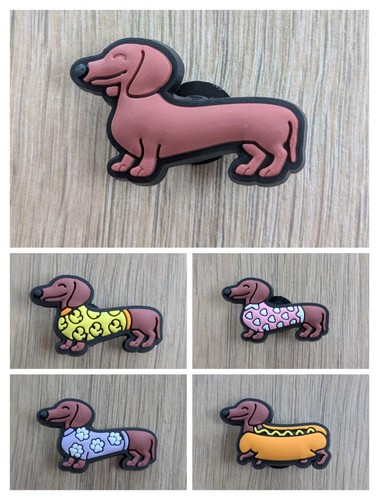 Dachshund dog shoe - shoe, charms