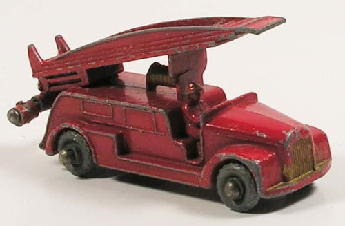 Dennis fire escape matchbox - fire,