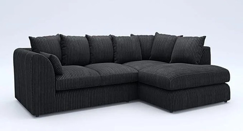 Corner sofa jumbo cord 3 - sofa,