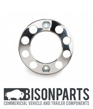 22.5" UNIVERSAL TRUCK FRONT WHEEL TRIM COVER DOUGHNUT SUITS DAF & IVECO (x1)