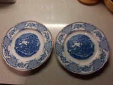 Pair Vintage Art Deco Royal