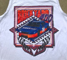 Vtg 90s Brickyard 400 Tank Top
