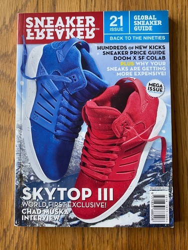 Sneaker freaker magazine issue - sneaker,