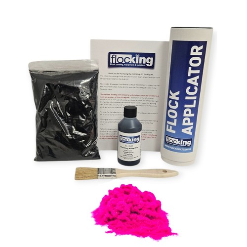 Flocking kit fluorescent pink - fluorescent,