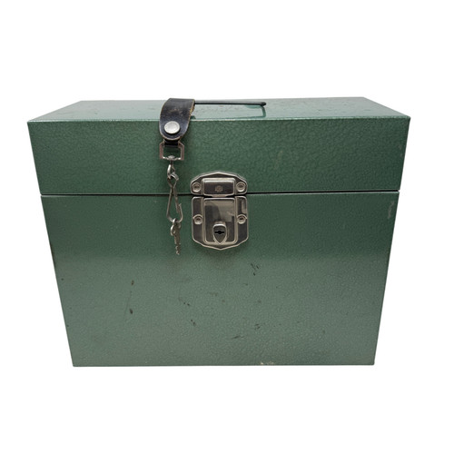 Excelsior metal file box - metal,