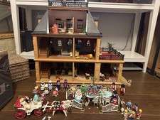 Playmobil Victorian Mansion 5300 Vintage Dolls House Furniture Wedding Carriage