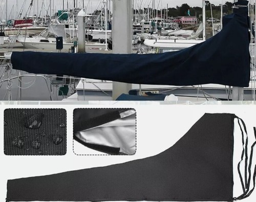 420d black boom sail cover - boom,