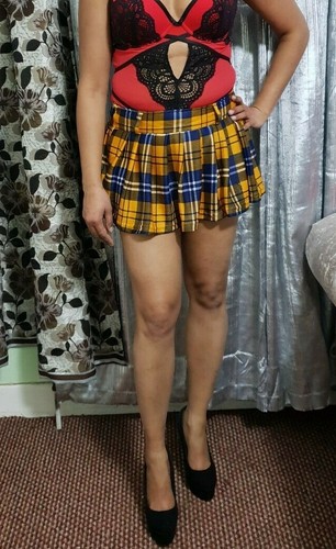 Women yellow tartan - women's,