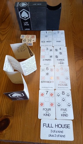 Vintage onsworld liar dice - vintage,