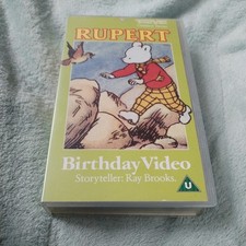 Rupert Birthday Video vhs