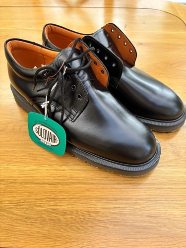 Solovair 1881 black - leather, 4