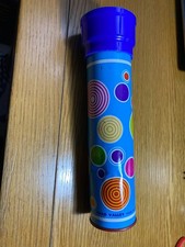 Vintage Chad Valley Tin plate and plastic Toy kaleidoscope- Working