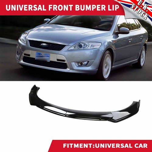 Glossy front bumper lip - glossy,